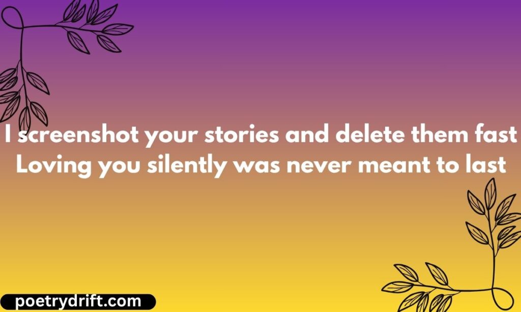 English One Sided Love Shayari for Crush