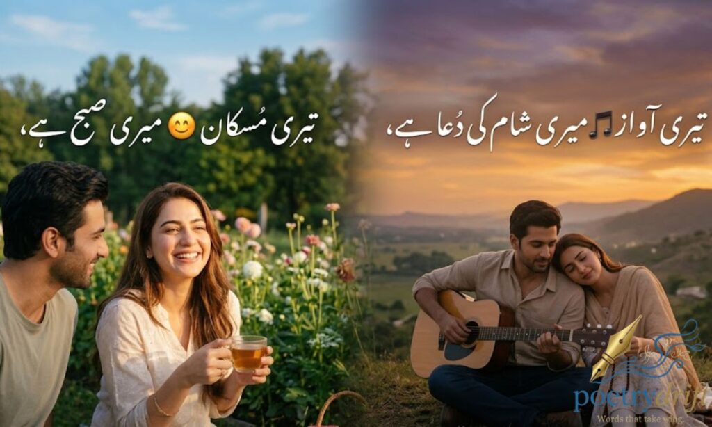 Teri muskaan 😊 meri subah hai, Teri awaaz 🎵 meri shaam ki dua hai.