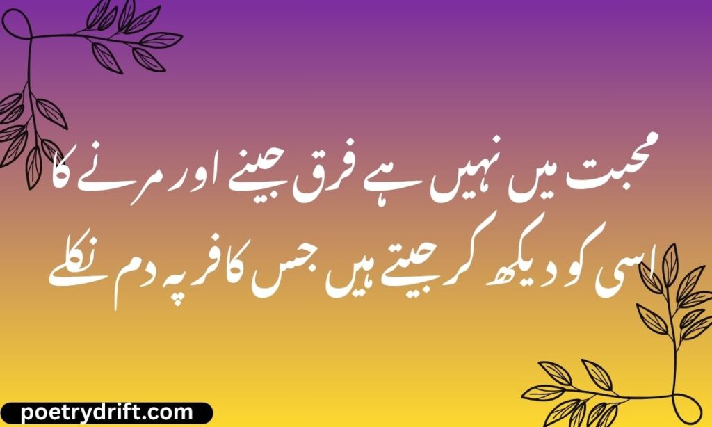 The Heart of Love and Mirza Ghalib Shayari