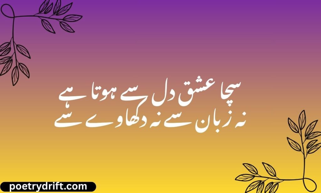True Love Shayari On Ishq in Urdu