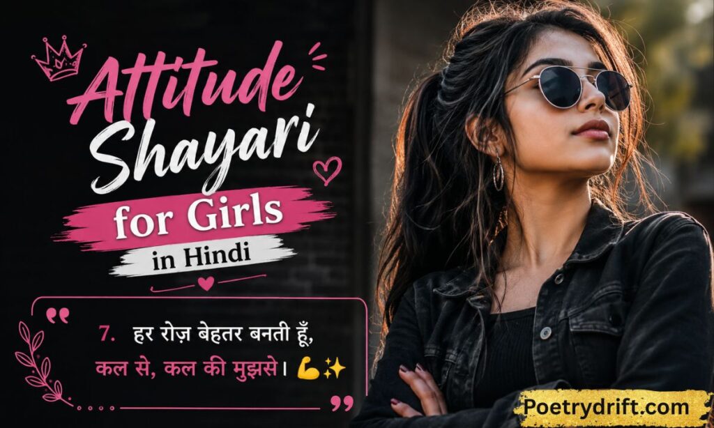 Attitude Shayari for Girls in Hindi (2)