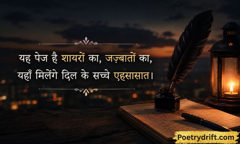 Best Bio for Instagram Shayari Page in Hindi