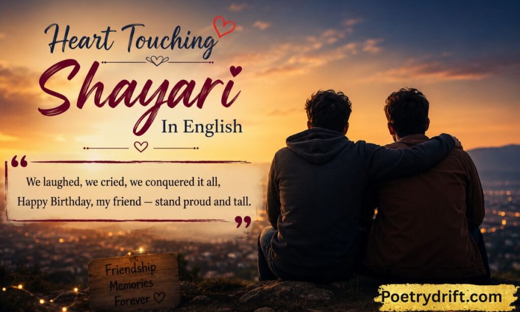 Birthday Shayari in English for Friend