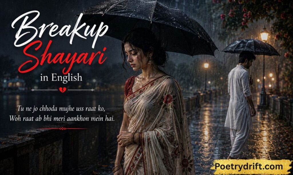 Breakup Shayari in English