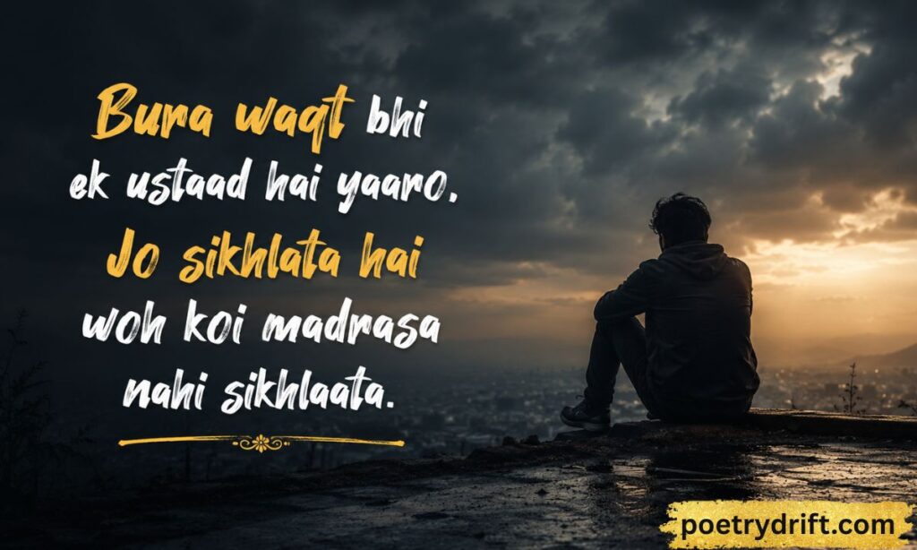 Bura Waqt Shayari In English