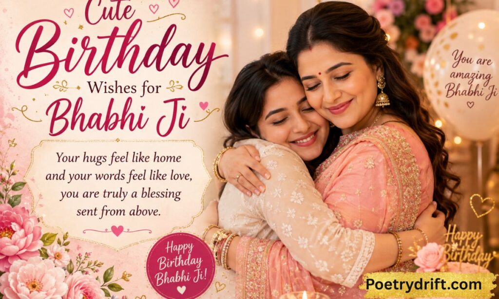 Cute Birthday Wishes for Bhabhi Ji