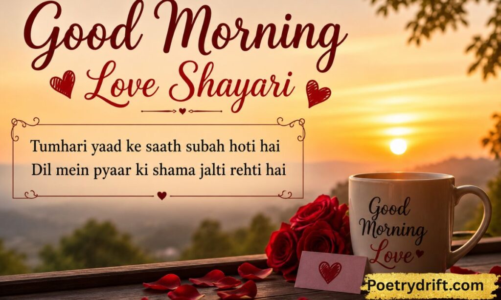 Good Morning Love Shayari