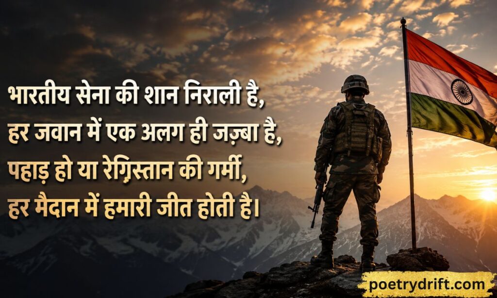 Indian Army Shayari