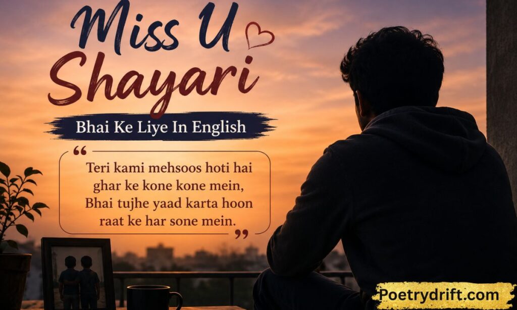 _Miss U Shayari Bhai Ke Liye In English