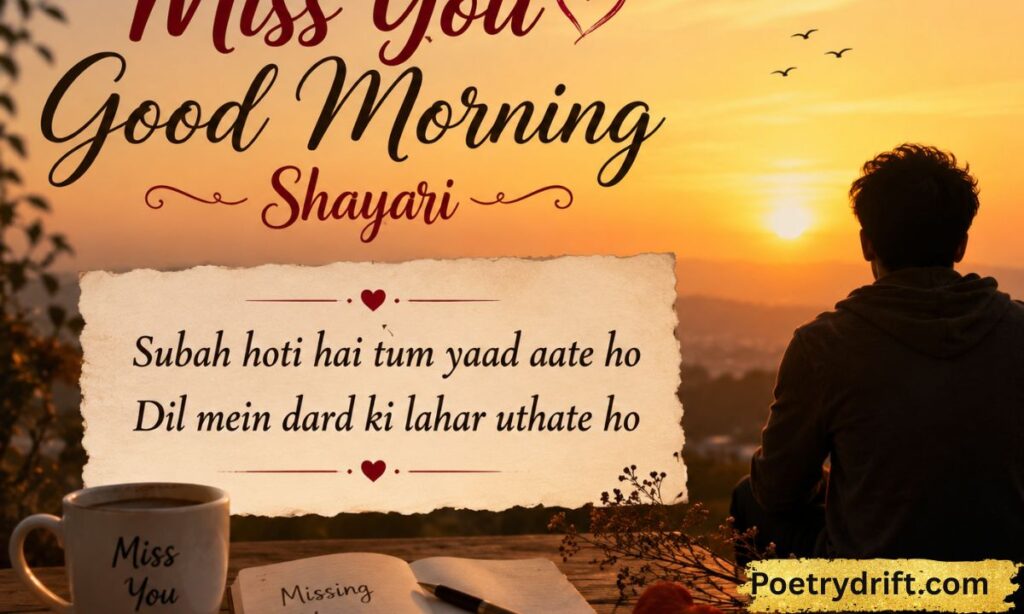 Miss You Good Morning Shayari