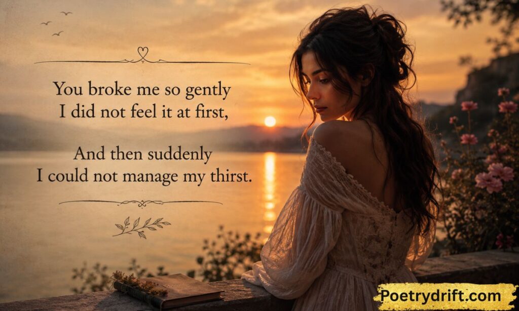 Painful Heartbreak 2-Line Poetry