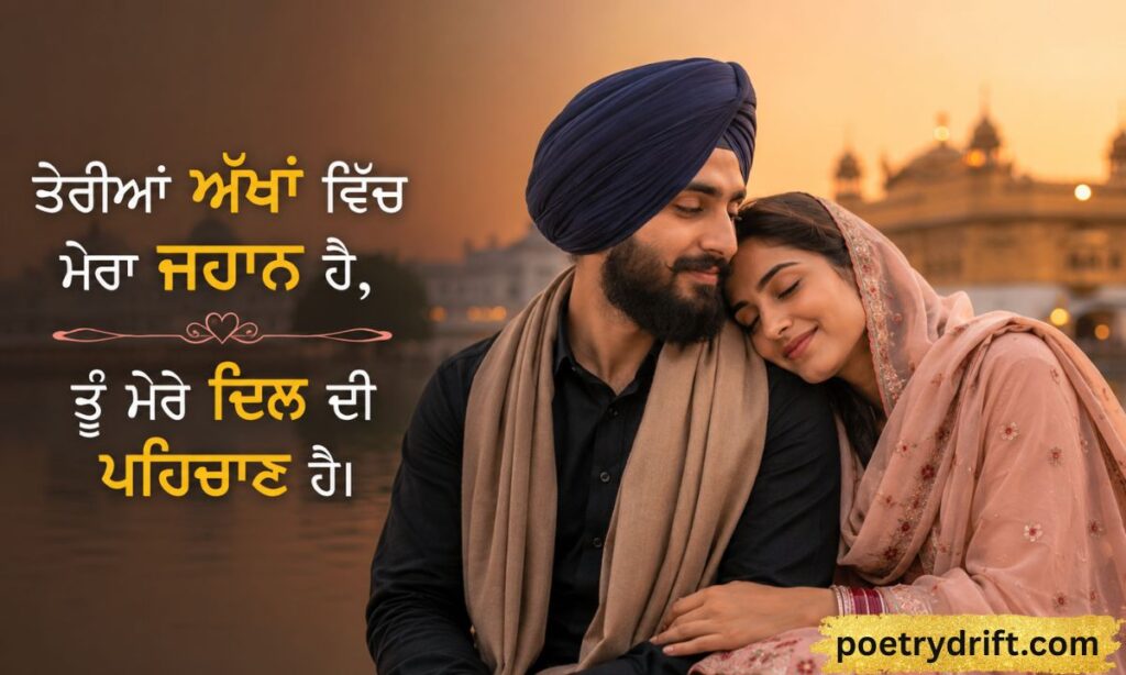 Punjabi Love Shayari for Him