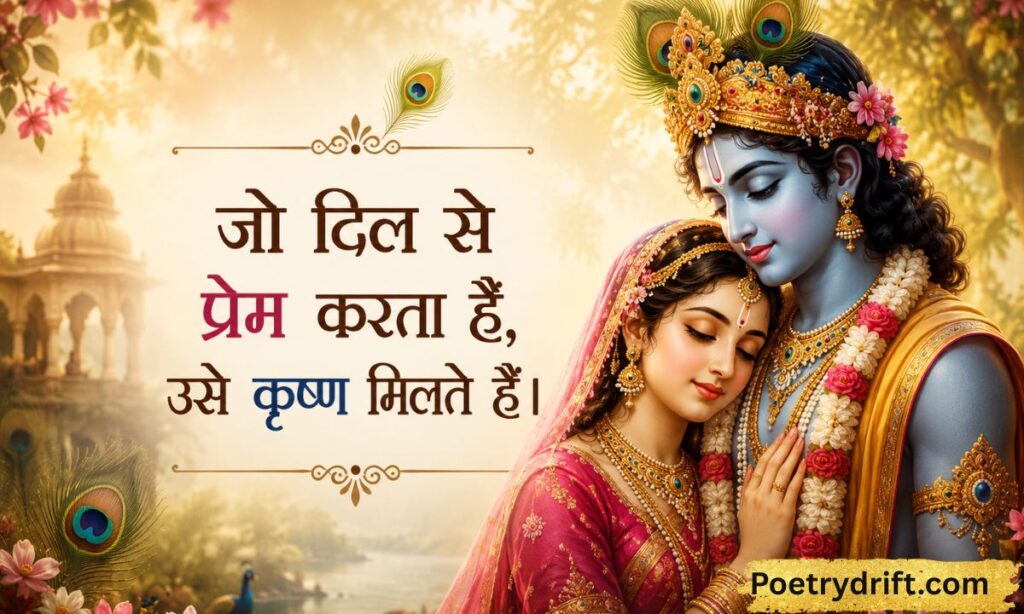 Radha Krishna Quotes in Hindi