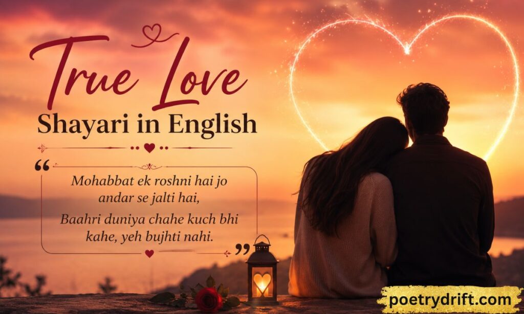 True Love Shayari in English