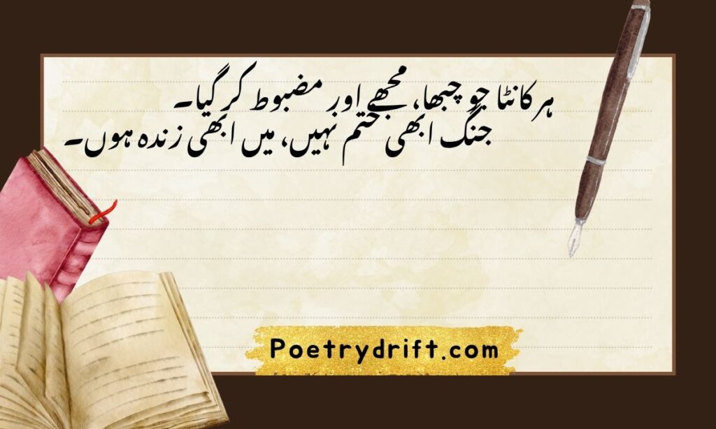Urdu Poetry on Struggle