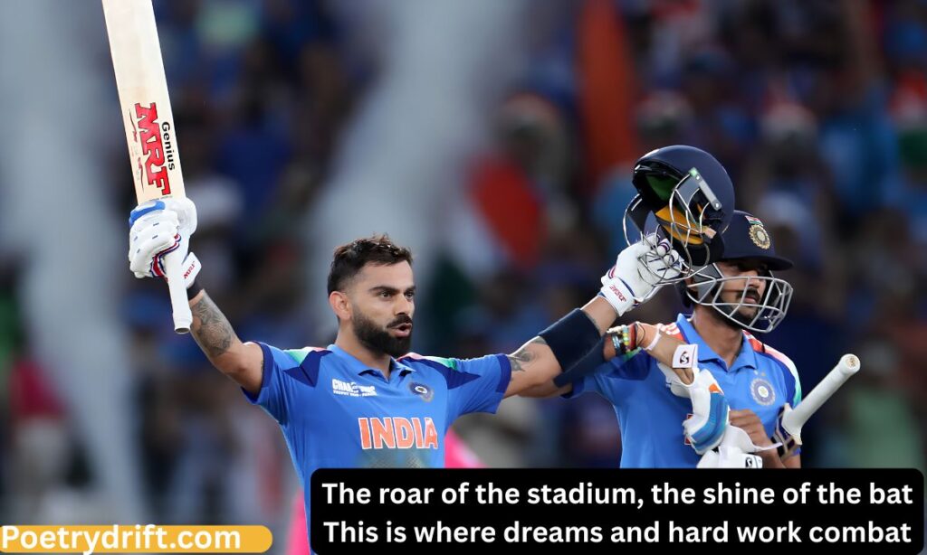 Cricket Shayari in English