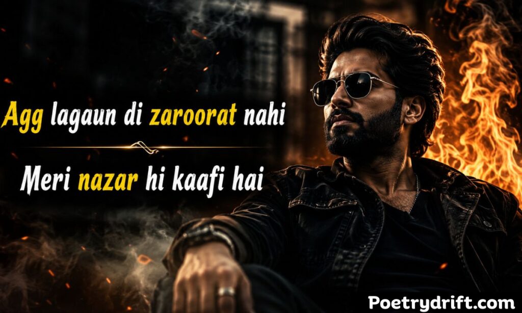 Punjabi Fire Attitude Status