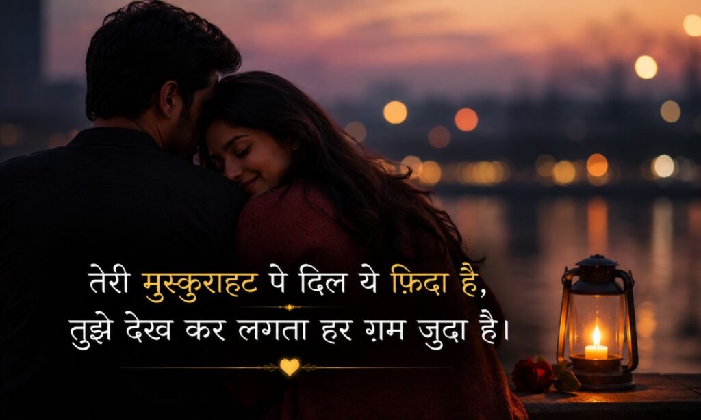 2 Line Love Romantic Shayari in English