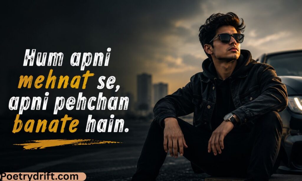 Attitude Shayari in English for Boy