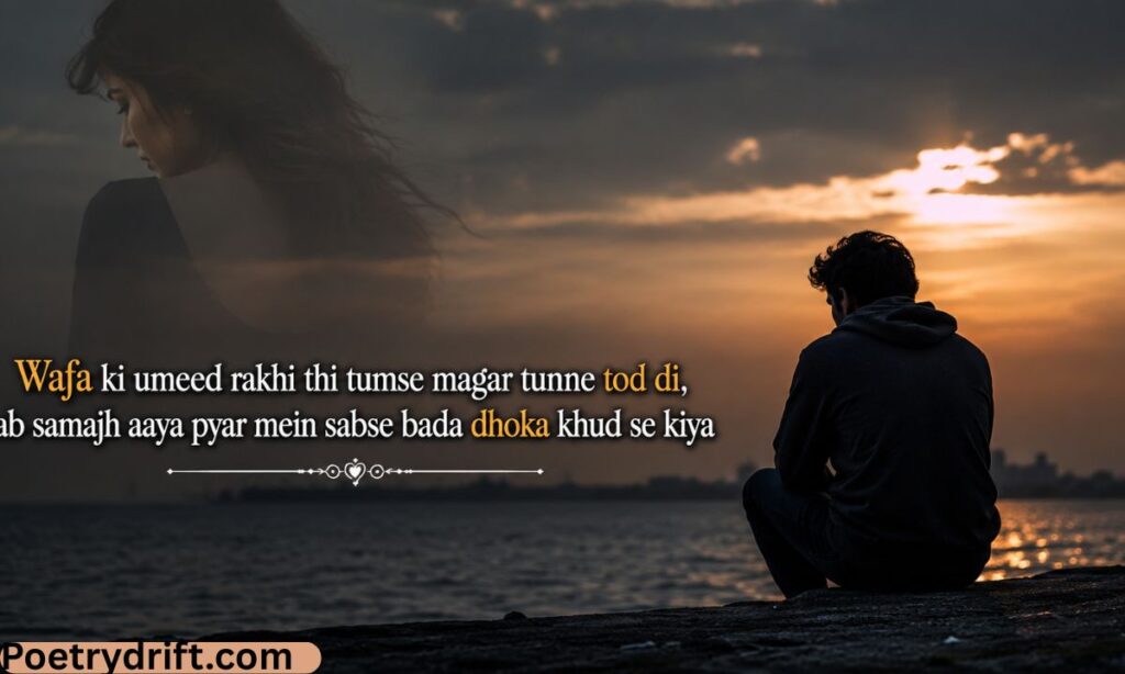 Bewafaai Shayari (Betrayal in Love)