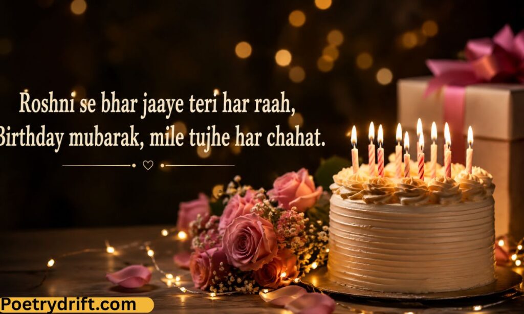 Birthday Shayari in English