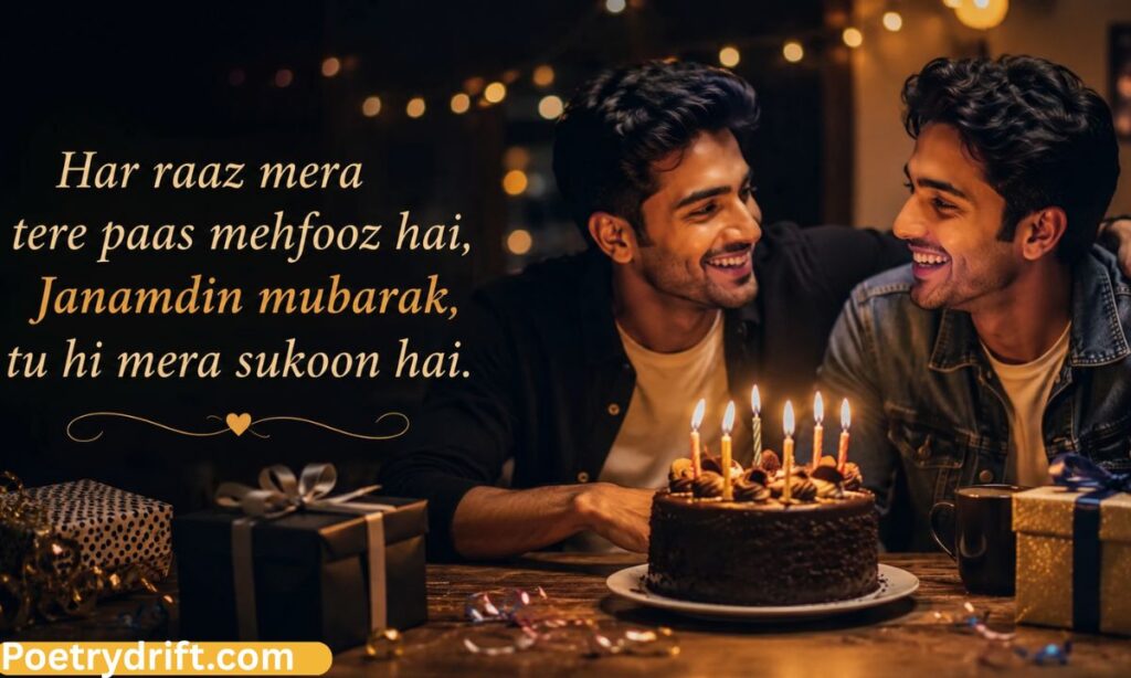 Happy Birthday Shayari in English for Friend