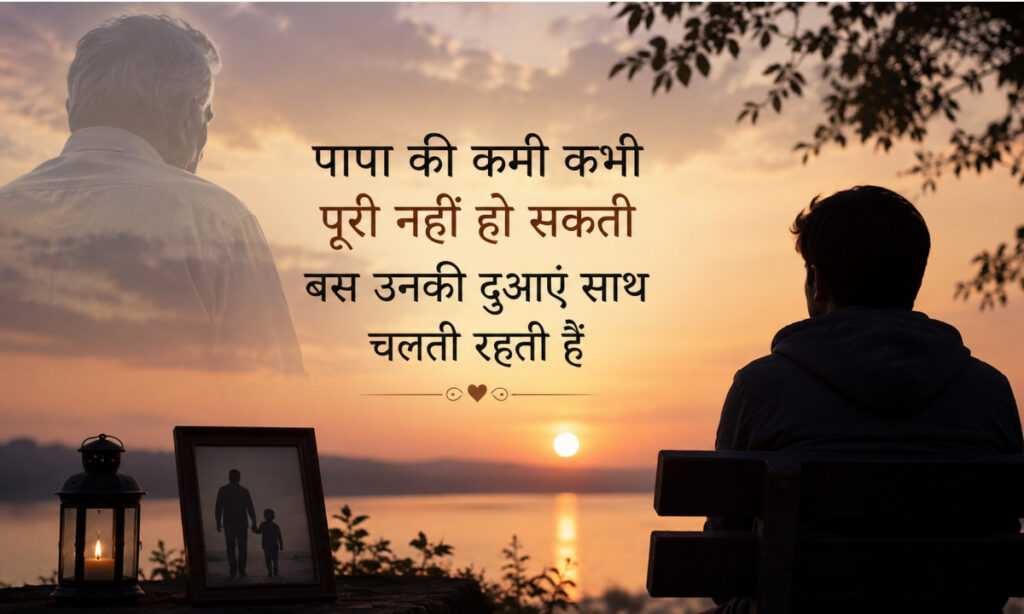 Heart touching Death Miss u Papa status