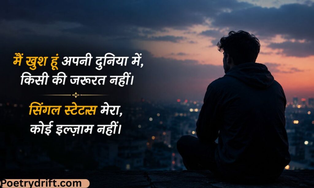 I am Single Shayari