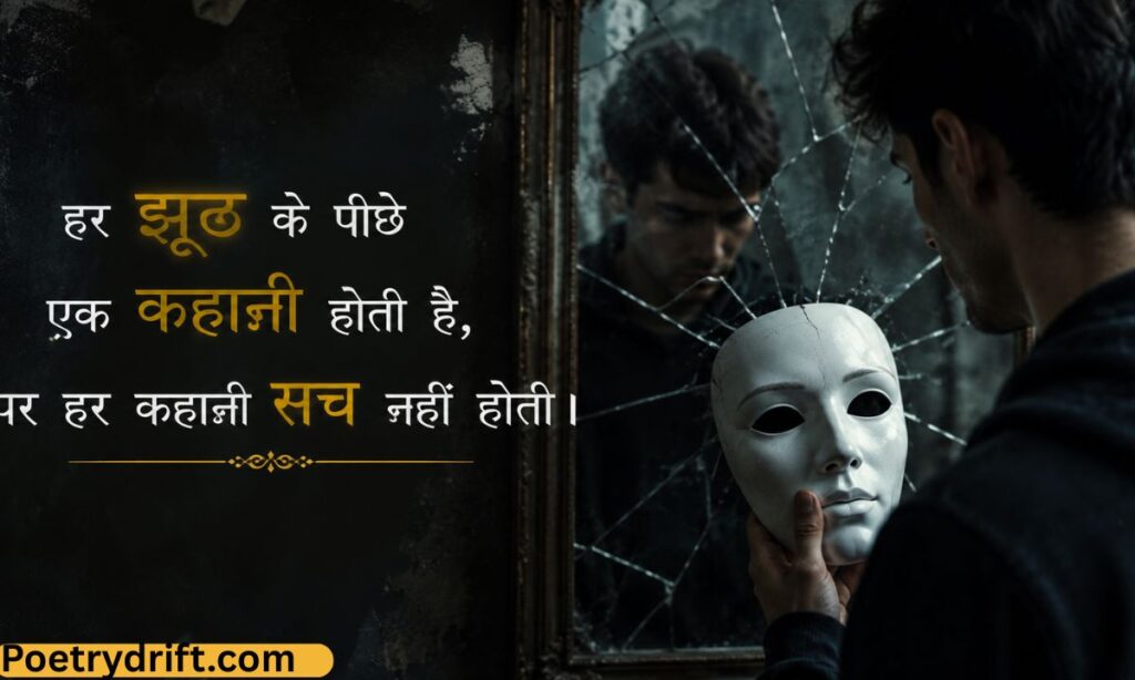 Jhoot Shayari in Hindi