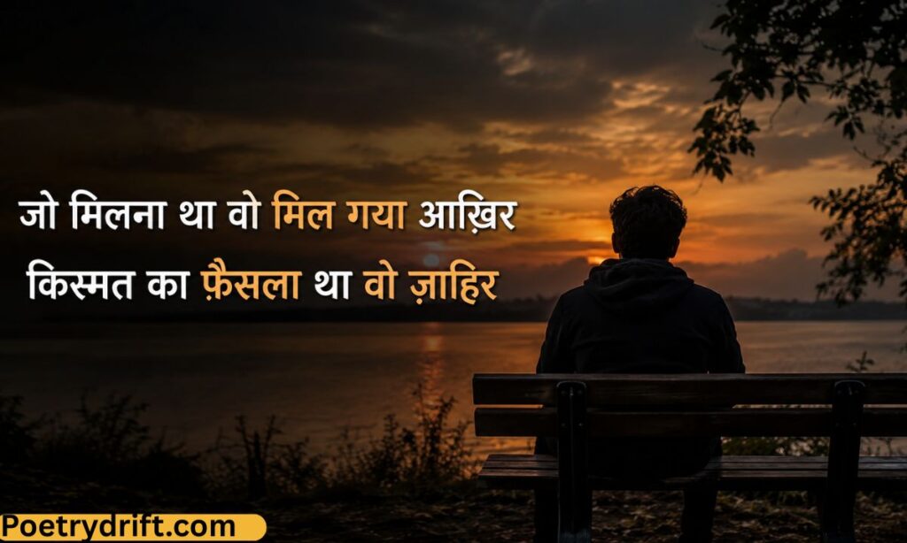 Kismat & Life Heart Touching Shayari