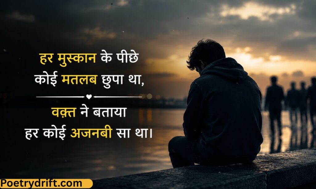 Matlabi Rishte Dhoka Shayari
