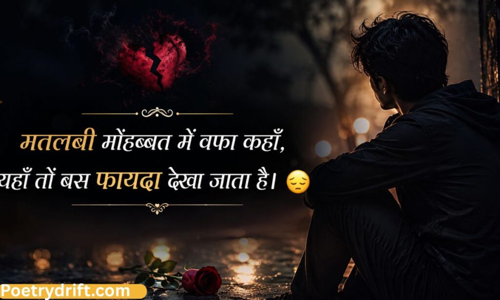 Matlabi log shayari love