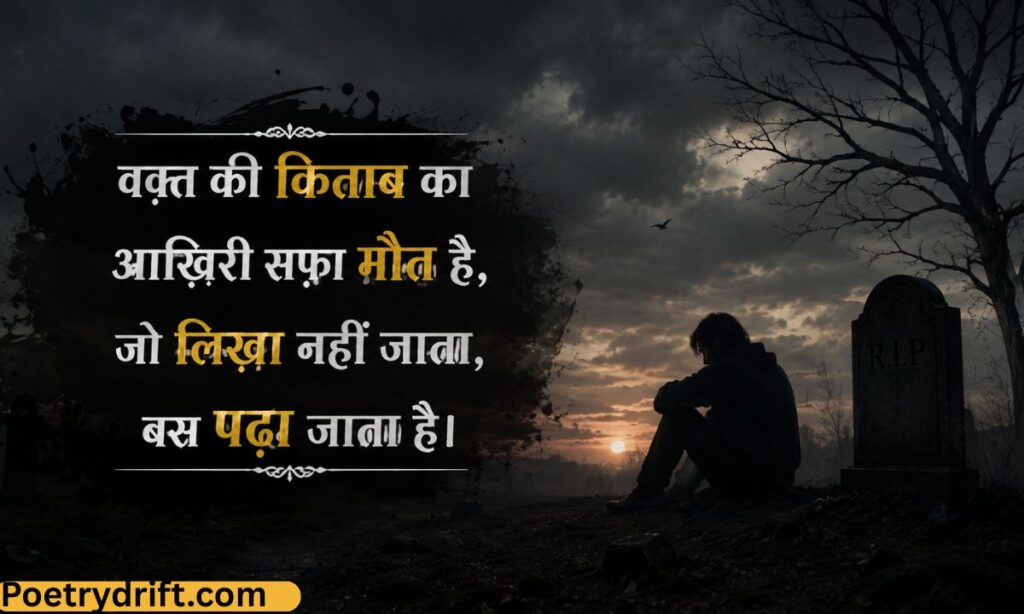 Maut Shayari