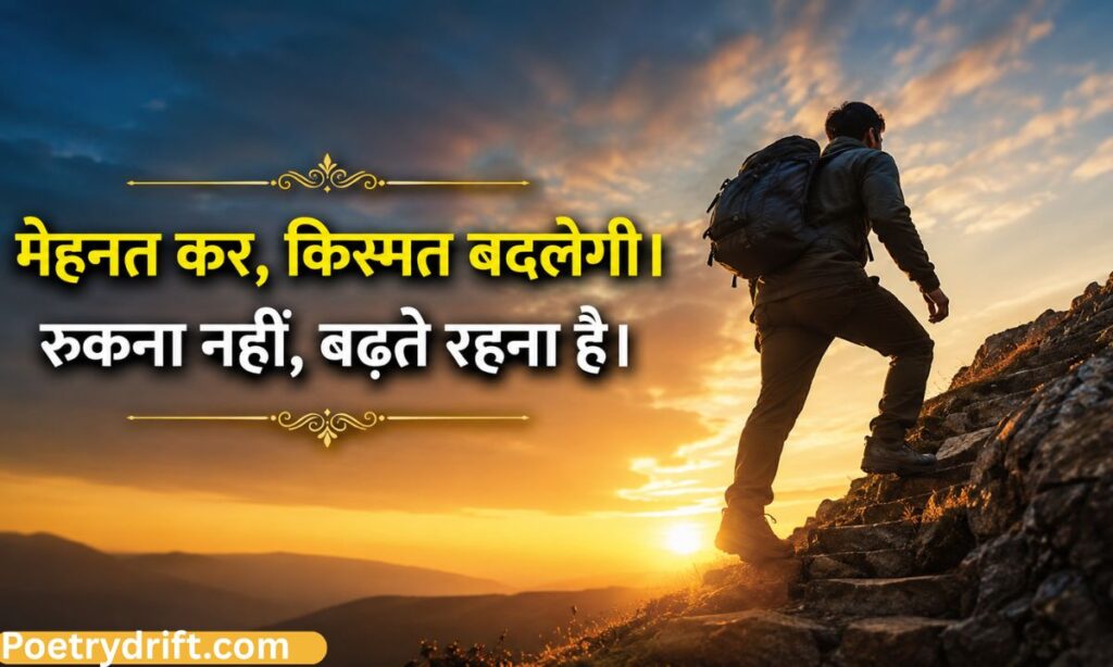 Motivational Shayari in hindi short