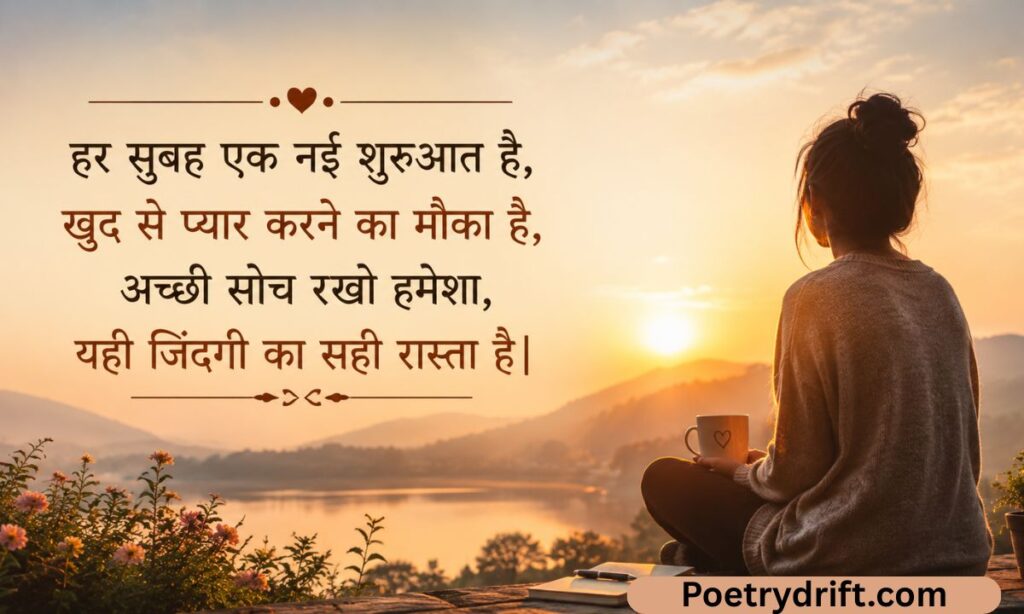 Positive Self Love Quotes in Hindi