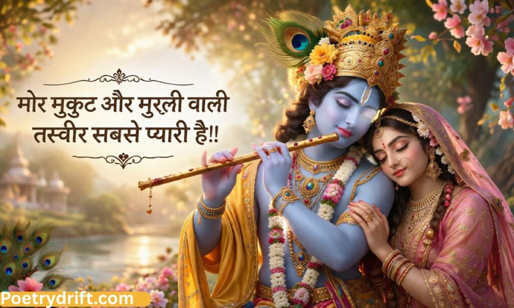 Radha Krishna Shayari Photo