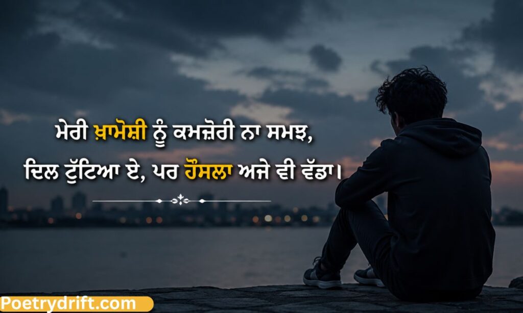 Sad Shayari Punjabi for Boy