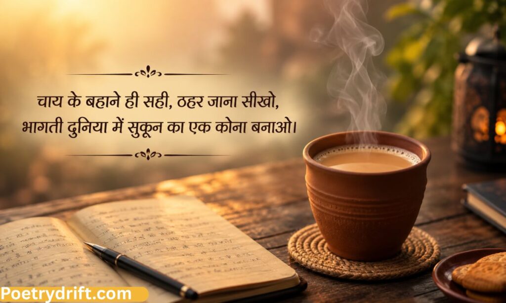 Shayari on Chai