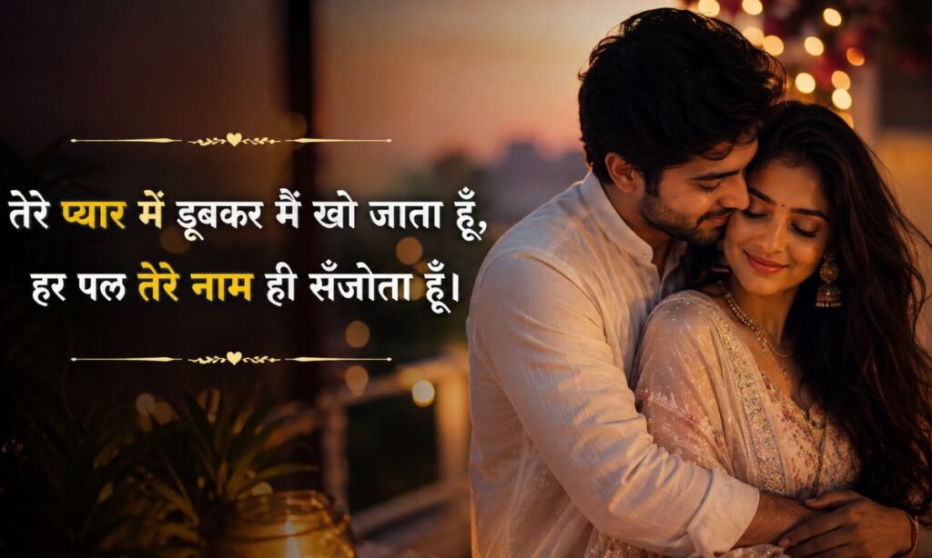 instagram हसबैंड वाइफ लव शायरी