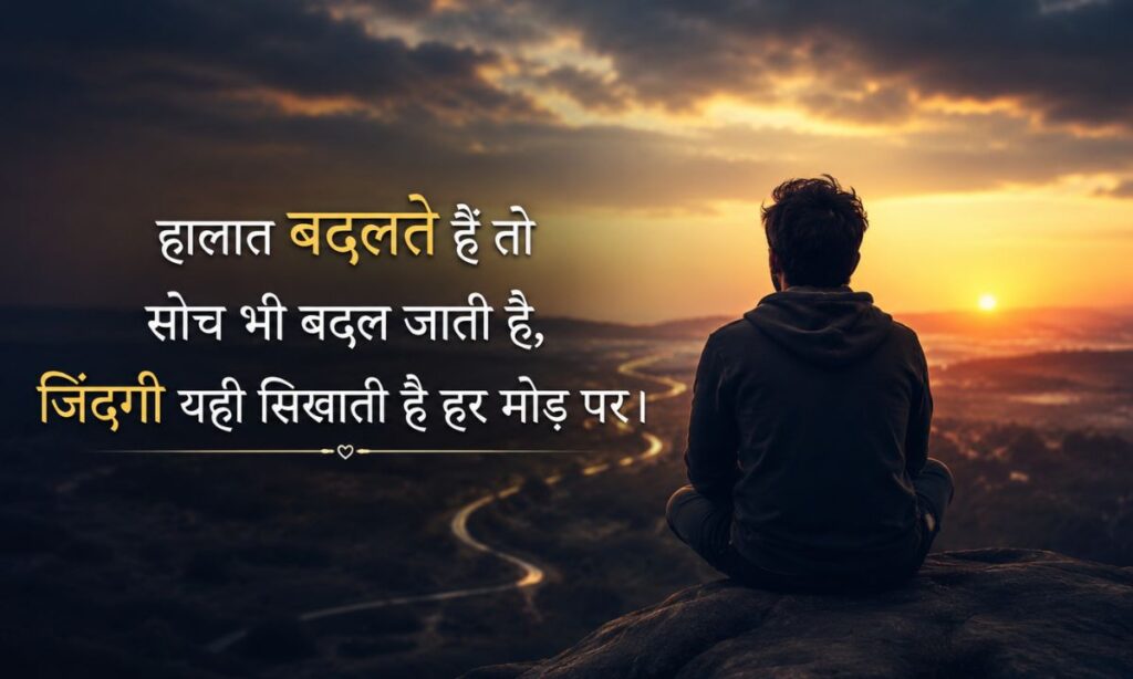 बदलती जिंदगी शायरी 2 लाइन
