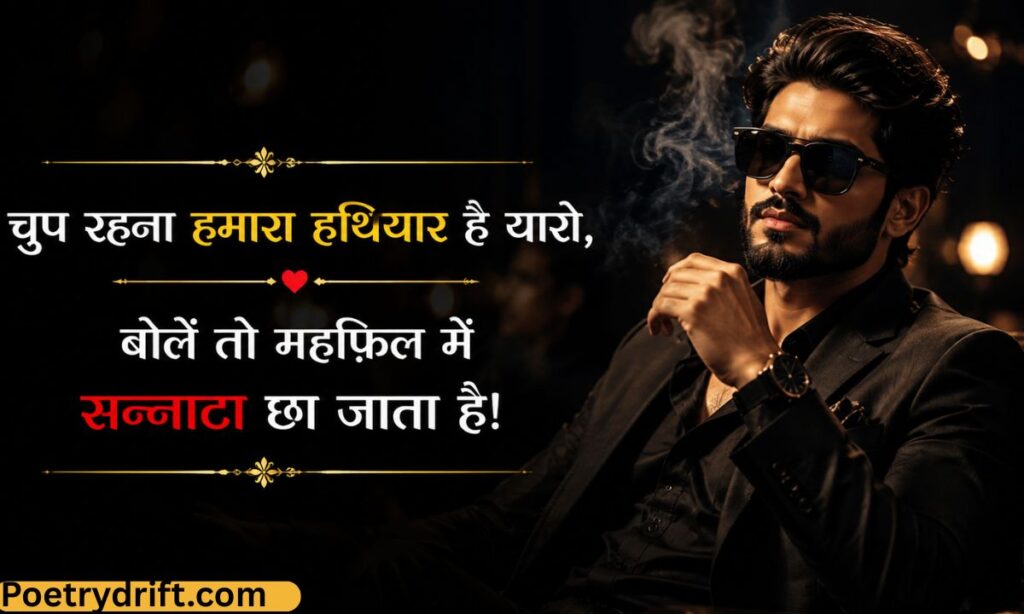 स्टाइलिश 💕 😘 शायरी अटीट्यूड ❤ हिंदी