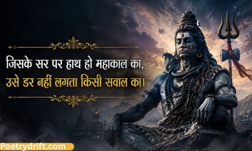 Attitude Mahadev Shayari
