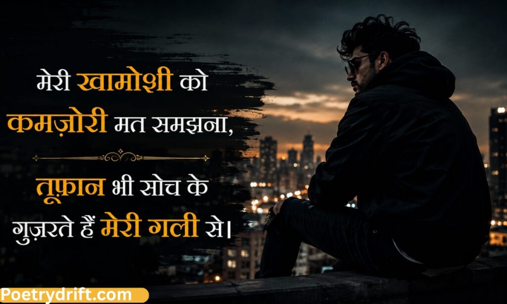 Attitude Status 2 Line in Hindi