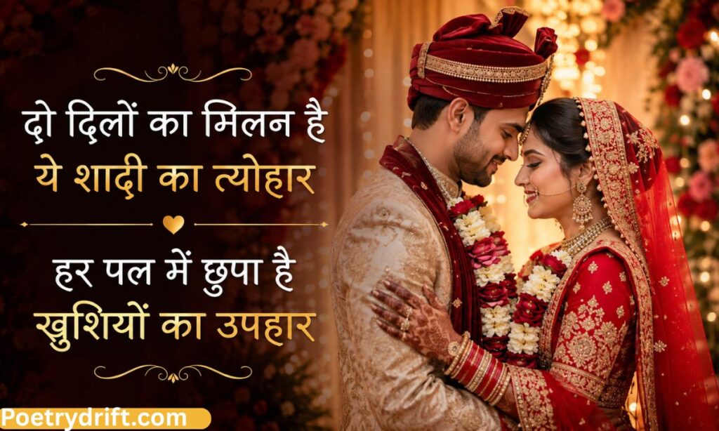 Best Wedding Shayari in Hindi