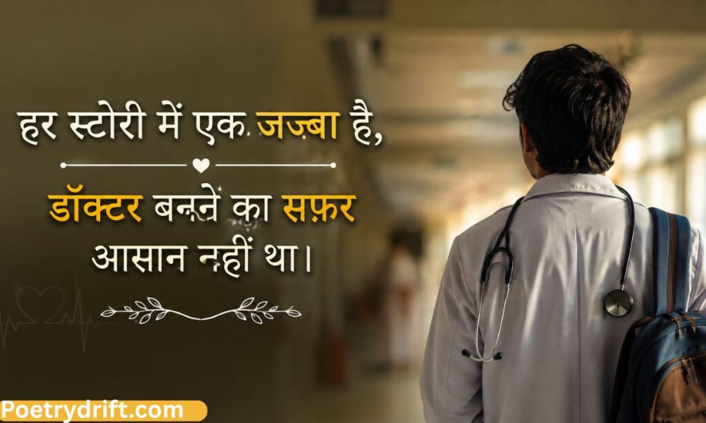 Doctor shayari in hindi for instagram