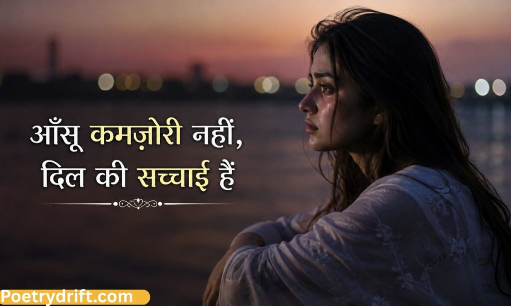 Emotional One Line Shayari in Hindi for Girls