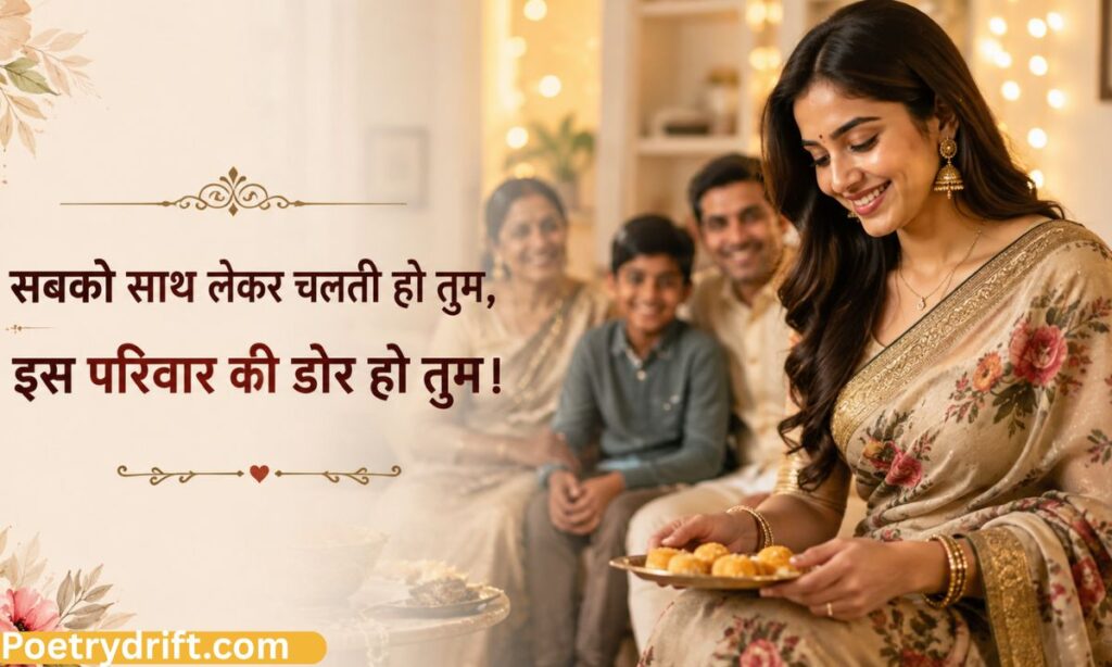 Family Bond Shayari for Bhabhi