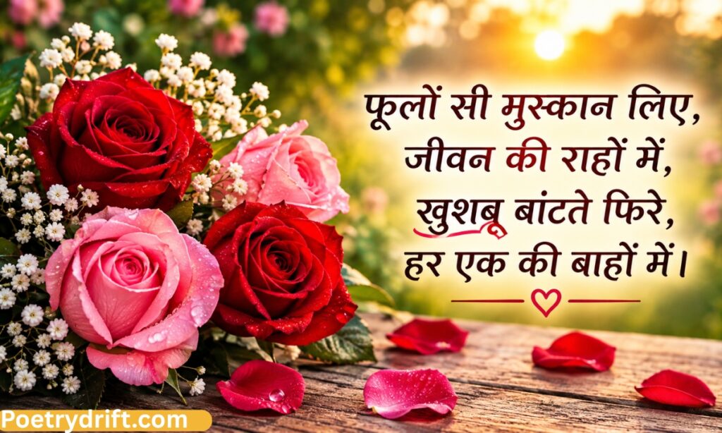 Flower Shayari