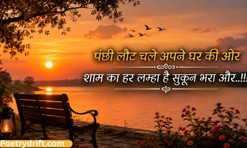 Good Evening Shayari