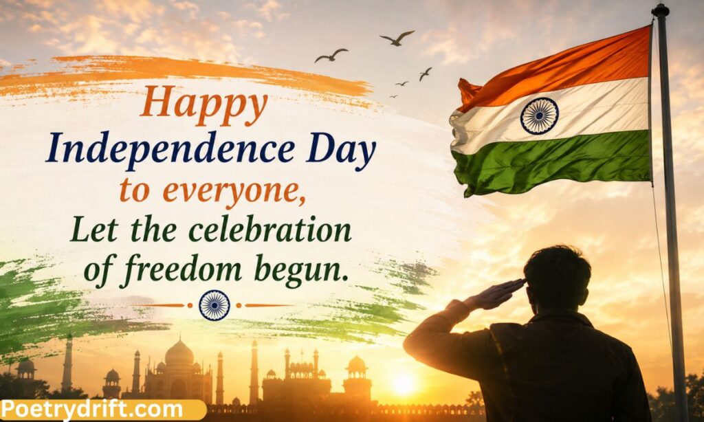 Happy Independence Day Shayari in English